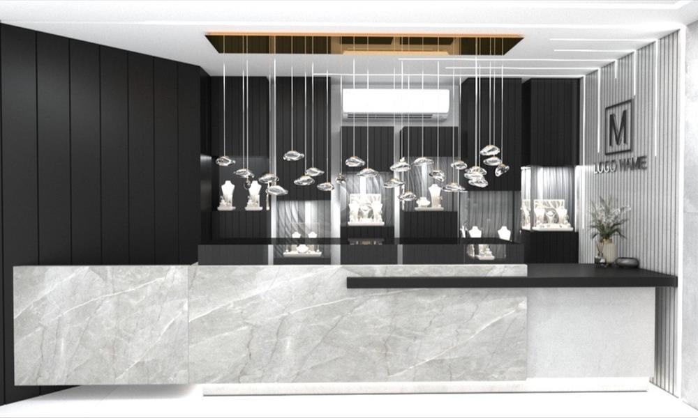 طراحی طلا فروشی خیابان چنچنه